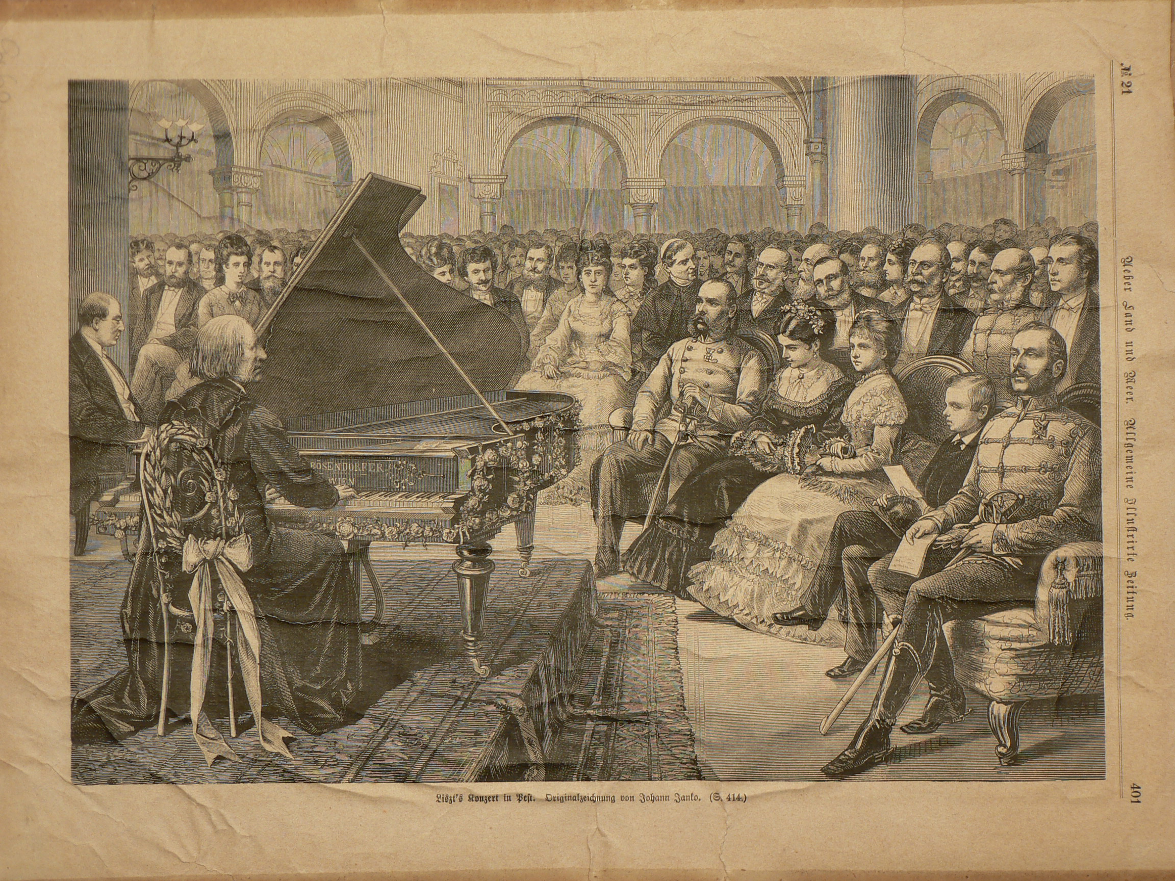 Történetek a Pesti Vigadóból - Liszt Ferenc a Vigadó színpadán