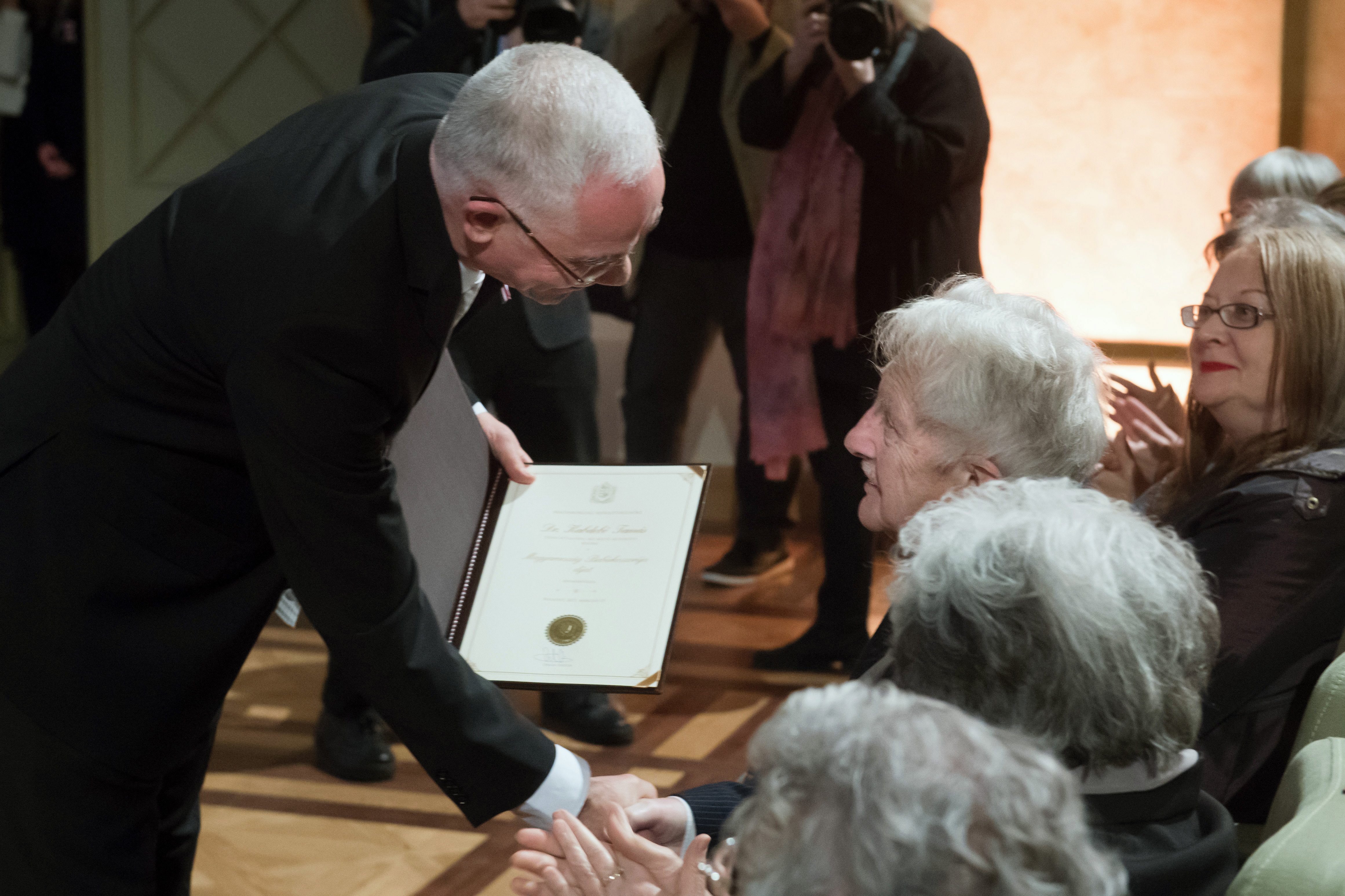 Cultural Awards and Diverse Art Awards Conferral Ceremony in Pesti Vigadó
