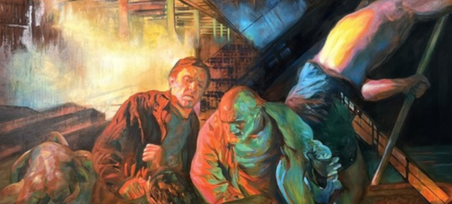 Tárlatvezetés Lajta Gábor Inferno című kiállításán