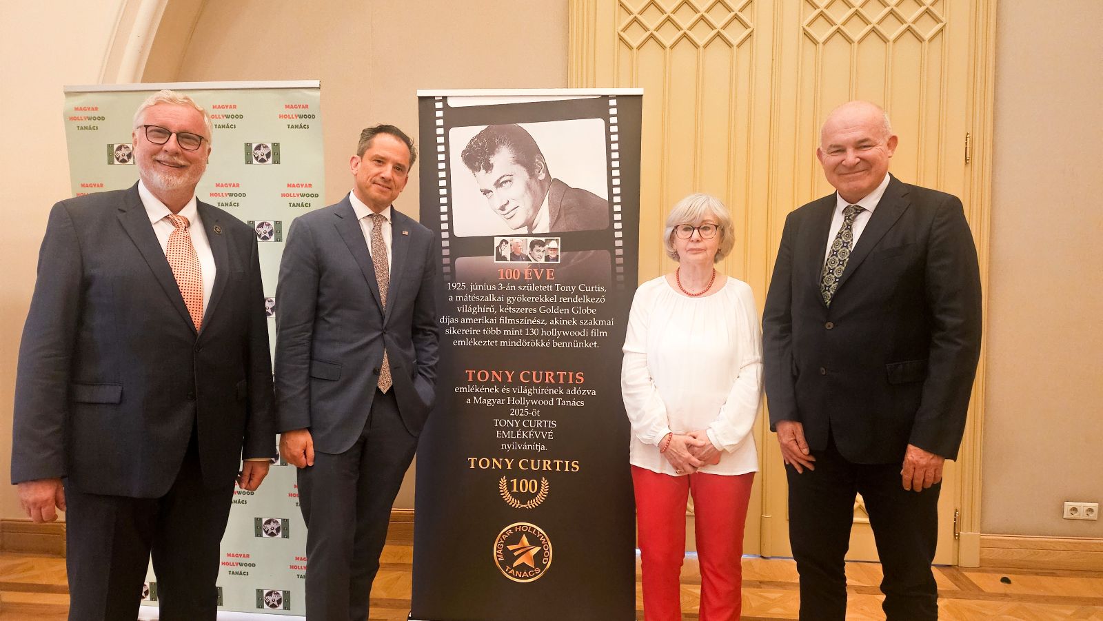 Tony Curtis emlékkonferencia: magyar-amerikai híd egy hollywoodi legenda nyomán
