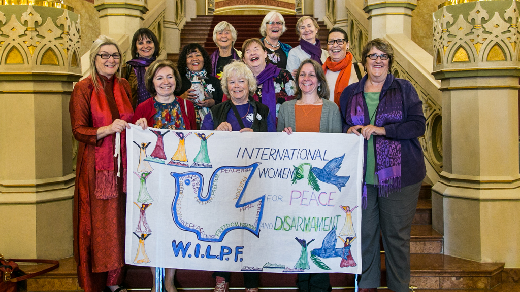 W.I.L.P.F delegáltjai a Vigadóban