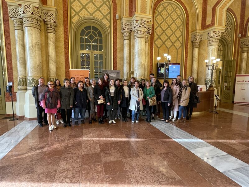 Siemens employees visit Pesti Vigadó