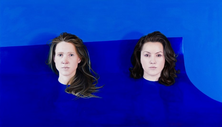 Jagicza Patrícia: Doppelgänger (olaj, vászon, 2019)